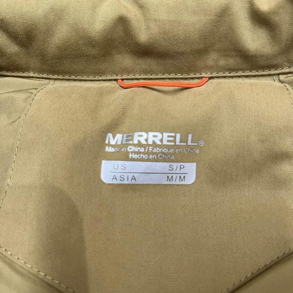 Merrel Puffer Quilted Vest Brow S Outdoor Hiking Layer Gorpcore